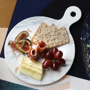 테이블코드까사무띠 이태리 골드마블 컬렉션 - 치즈보더 27cm자체브랜드
